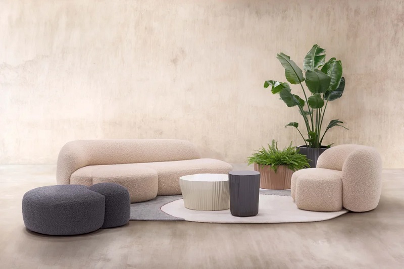 диван kartell aaland tissue gorgone