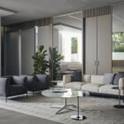 диван kartell asia 2 seater panamino white