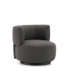 кресло kartell k-waiting boucle grey