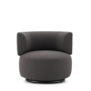 кресло kartell k-waiting boucle grey