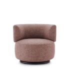 кресло kartell k-waiting swivel bordeaux