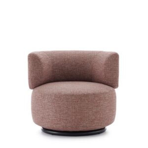 кресло kartell k-waiting swivel bordeaux