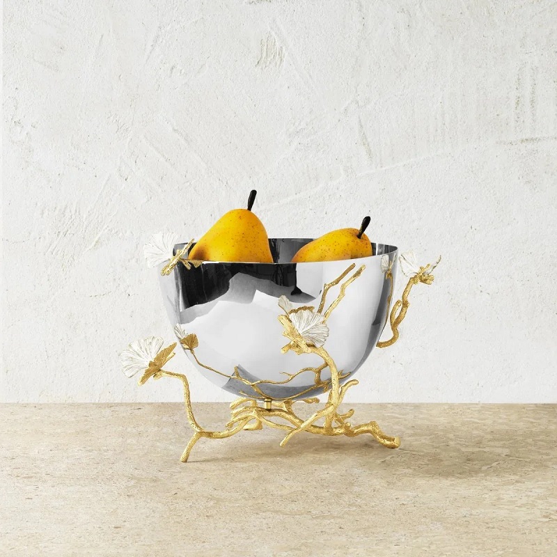 купа michael aram butterfly ginkgo gold serving