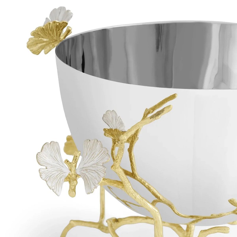купа michael aram butterfly ginkgo gold serving