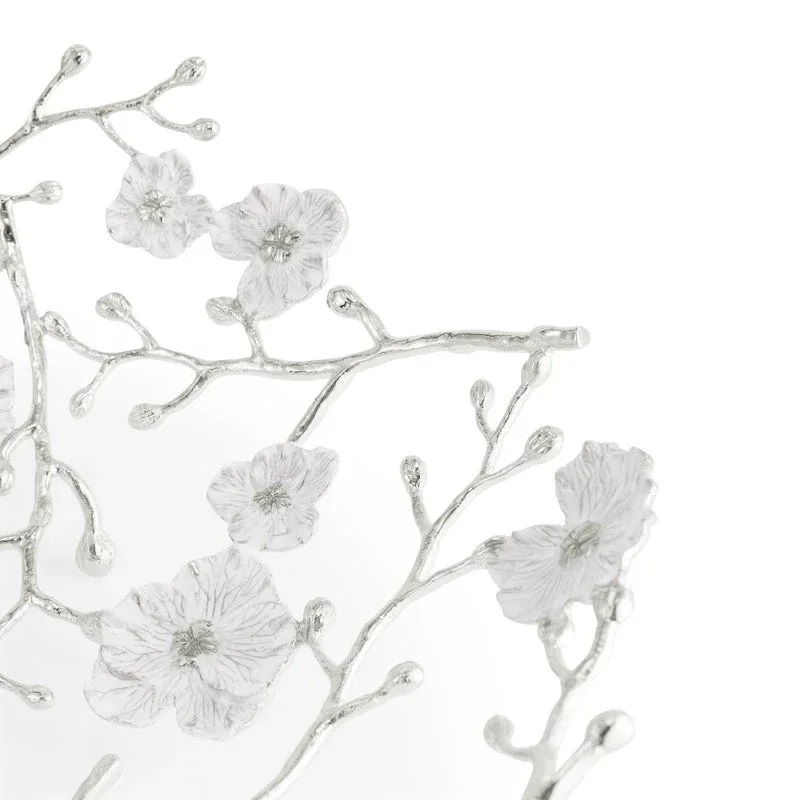 купа michael aram silver orchid basket
