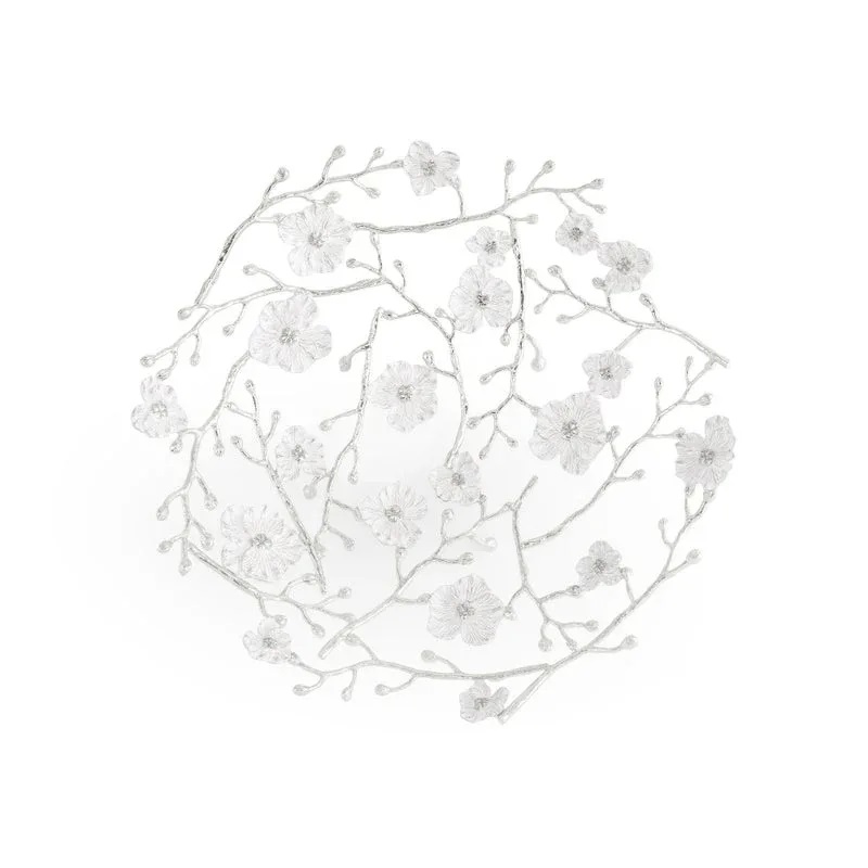 купа michael aram silver orchid basket
