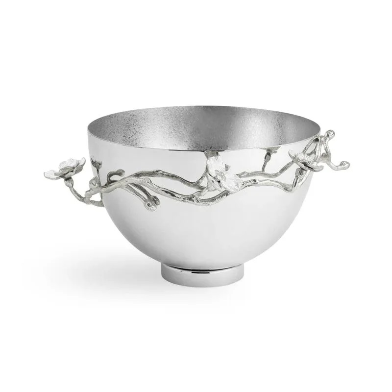 kupa-silver-orchid-medium-michael-aram купа michael aram silver orchid medium