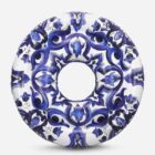 надуваем аксесоар dolce gabbana blu mediterraneo printed pool float