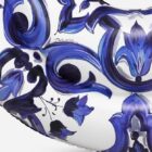 надуваем аксесоар dolce gabbana blu mediterraneo printed pool float