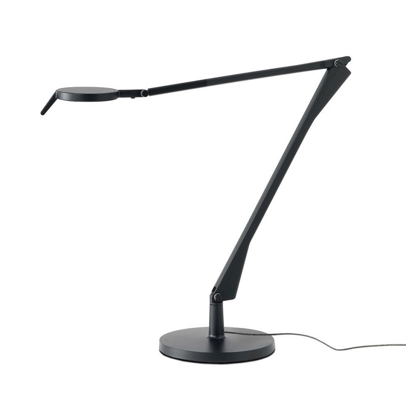 nastolna-lampa-aledin-tec-mat-black-kartell настолна лампа kartell aledin tec mat black