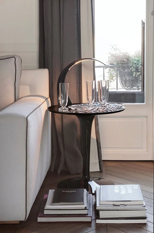 настолна лампа kartell taj mini crystal