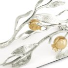 поставка за салфетки michael aram pomegranate silver and gold vertical