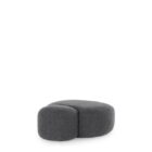 пуф kartell aaland tissue boucle new stretch grey