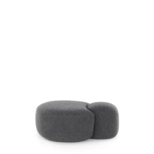 пуф kartell aaland tissue boucle new stretch grey
