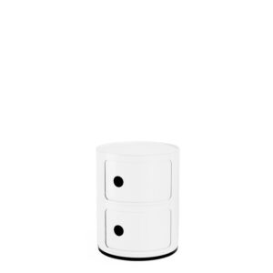шкаф kartell componibili recycled 2 elements white