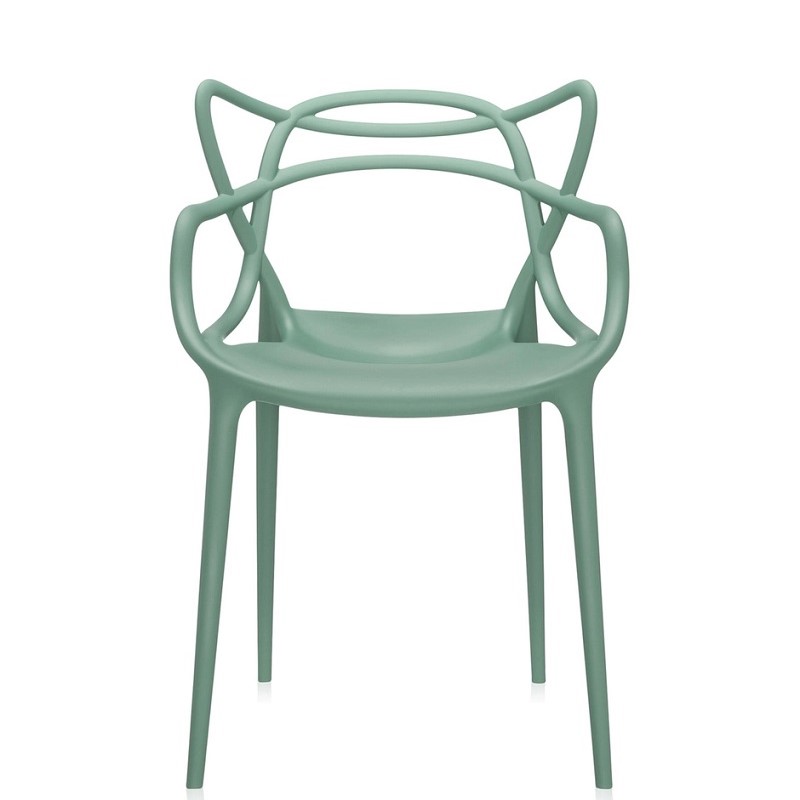 stol-masters-sage-green-kartell стол kartell masters sage green