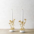 свещници michael aram butterfly ginkgo gold