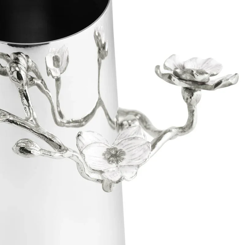 ваза michael aram silver orchid