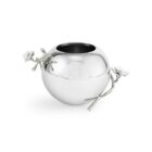 ваза michael aram silver orchid rose bowl