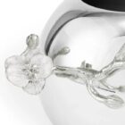 ваза michael aram silver orchid rose bowl