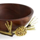 купа michael aram pine cone small wood