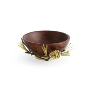 купа michael aram pine cone small wood