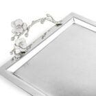 поднос michael aram silver orchid large