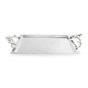 поднос michael aram silver orchid large