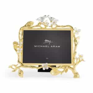 рамка за снимка michael aram lovebirds silver and gold 5х7