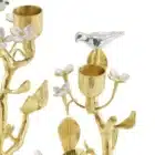 свещник michael aram lovebirds silver and gold
