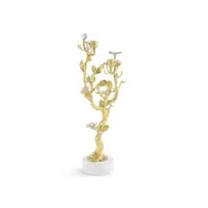 свещник michael aram lovebirds silver and gold