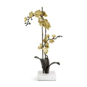 скулптура michael aram gold orchid stem large