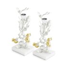 свещници michael aram pomegranate silver and gold