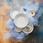 чиния за основно bernardaud ecume bleu