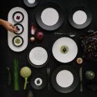 чиния за основно bernardaud ecume noir