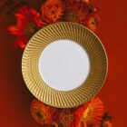 чиния за основно bernardaud twist gold