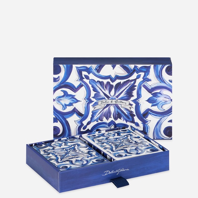 karti-za-poker-blu-mediterraneo-dolce-gabbana карти за покер dolce and gabbana blu mediterraneo