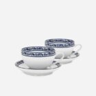сет 2 бр. чаши за чай dolce and gabbana blu mediterraneo