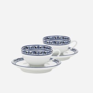 сет 2 бр. чаши за кафе dolce and gabbana blu mediterraneo
