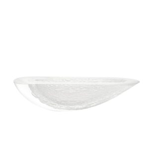 ваза gardeco canoe transparent bubbles